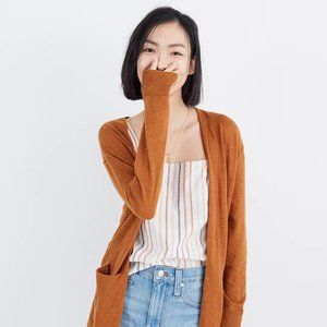 Summer Ryder Cardigan Sweater in Toasted Pecan XXS *RUNS LARGE*